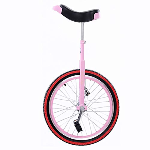 24 Inch Unicycle, Height-Adjustable, Anti-Skid Tires, Balance Cycling Bike, Best Birthday, 3 Colors(C,24 inch)