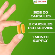 Load image into Gallery viewer, Doc Mila Vitamin B2 Riboflavin 400mg Capsules – Migraine Relief Supplement for Kids &amp; Adults – Headache Support – Vegan Vitamin Tablets – 60 Pills (200mg per Capsule)
