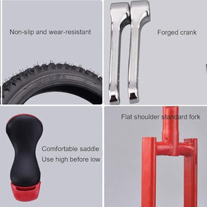 Wheel Unicycles Unicycle for Adult Kids, 16/18/ 20 Inch Skidproof Butyl Mountain Tire, Balance Cycling Sports Outdoor (Red,20 inch)