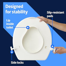 Load image into Gallery viewer, Medline 2" Universal Locking Seat Riser with Lid
