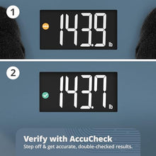 Load image into Gallery viewer, Greater Goods AccuCheck Digital Scale for Body Weight - Accurate Digital Bathroom Scale with High-Precision Sensors, Large Easy-to-Read Backlit Display, 400 lb Capacity, Auto Step-On (Stone Blue)
