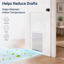 Load image into Gallery viewer, 2PACK Medium Dog Door Replacement Flaps - Measures 7.25" x 13", Compatible with Ruff Weather Dog Door,Clear Flexible Replacement Flap for Easy Installation
