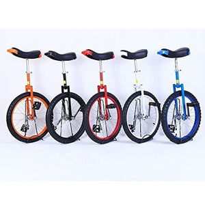 24 Inch Single Wheel Cycling Exercise Bicycle for Office Workers, Students, Cycling Enthusiasts(Orange,24")