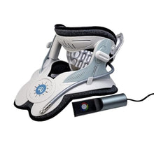 Load image into Gallery viewer, Neck Traction Device by Air Collar - Neck Stretcher - Cervical Traction Device - Neck &amp; Shoulder Pain Relief - Stretcher Collar for Improved Spine Alignment (2nd Gen Electric Pump) - See Size Chart*
