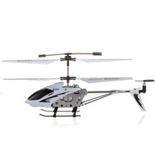 Load image into Gallery viewer, S107G 3 Channel RC Helicopter with Gyro, White and silver
