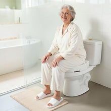 Load image into Gallery viewer, VEVOR Raised Toilet Seat, 300 lbs Load Capacity, 3.5-Inch Lift Height, Commode Elevated Toilet Seat Riser with Enlarged Opening for Seniors, Elderly, Handicap, Disabled, and Adults, Fits Round Bowl
