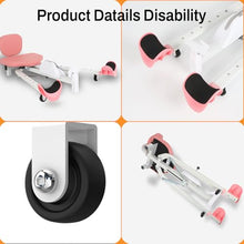 Load image into Gallery viewer, FAHKNS Split Machine, Leg Stretche Improve Flexibility and Quality of Stretching, Equipment Suitable for Ballet, Gymnastics and Other Sports (New Model with Backrest and Phone Holder)
