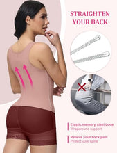 Load image into Gallery viewer, SHAPSHE Waist Trainer for Women, Tummy Control Sports Girdle,  Rosy Brown-classic 3xl
