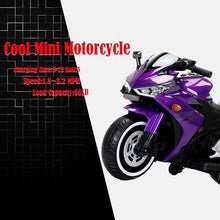 Load image into Gallery viewer, Electric Ride-On Motorcycle for Kids with 12V Motor, Training Wheels, Manual Throttle

