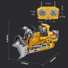 Load image into Gallery viewer, ADTHLIER Remote-Controlled Bulldozer, a 9-Channel Toy Bulldozer
