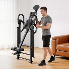 Load image into Gallery viewer, VEVOR Inversion Table, 300 lbs Capacity Heavy Duty Back Inverter Stretcher, Inverted Table with Stable Structure, Dual-Roller Locking, Decompression Tables for Shoulders, Neck, Back, Knees
