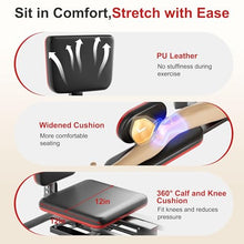 Load image into Gallery viewer, TDH Leg Stretcher, 220LBS Stretcher Machine,200° Adjustable Split Machine, Flexibility Stretching Equipment to Relieving Leg Muscl,Exercise for Everyone (Red-Black)
