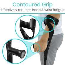 Load image into Gallery viewer, Vive Forearm Crutches (Pair) - Adjustable, Lightweight Arm Crutches Forearm for Adults
