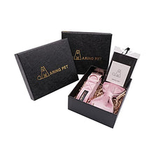 Load image into Gallery viewer, ARING PET Velvet Dog Collars with Bow tie, Bowtie Dog Collar, Cute Pink Collar for Girl and Boy Dogs,X-Small.
