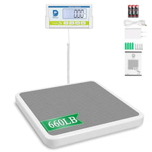 Load image into Gallery viewer, Medical Scale for Body Weight with Digital Display, 660 lb Limit, High Accuracy Medical Grade Floor Scale
