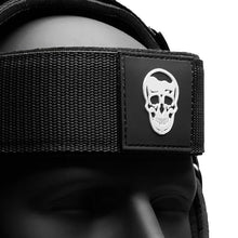 Load image into Gallery viewer, Gymreapers Neck Harness Weight Lifting - Neck Trainer Workout Equipment - Heavy Duty Stainless Steel Chain, Adjustable Neoprene Head Strap, Exercise Equipment for Strength &amp; Pain Relief
