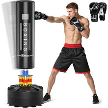 Load image into Gallery viewer, XDDIAS 67"/70'' Freestanding Punching Bag, Heavy Boxing Bag, Adult/Men Stand Kickboxing Bag for MMA Martial Arts Boxing Traning
