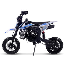 Load image into Gallery viewer, MotoTec Hooligan 72cc 4-Stroke Gas Dirt Bike Blue
