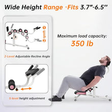 Load image into Gallery viewer, seanleecore Inversion Table for Back Pain Relief - 350lbs Capacity, Improve Posture and Spinal Health - Ideal for Home and Gym Use
