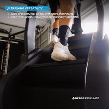 Load image into Gallery viewer, STEPR PRO Classic Stair Master with LED Touchscreen, Commercial Grade Stairmaster Machine for Home, 190 Steps/Min, Resistance Band Attachments, 400 lb Capacity
