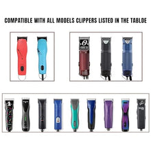 Load image into Gallery viewer, 5Pcs Dog Grooming Blades Set,Compatible with Andis,OsterA5,Wahl KM10 Series
