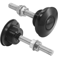 Load image into Gallery viewer, Doaho Packs of 2 Quick Release Hood Latch 2.44" Universal Aluminum Hood Pins Kit for Car Truck Racing Aftermarket Security Locking Clip Fasteners - Black
