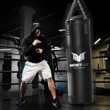 Load image into Gallery viewer, Mesetast Punching Bag for Adults, 4ft Heavy Boxing Bag Set with 12 OZ Gloves for MMA Karate Kickboxing Boxing - Unfilled
