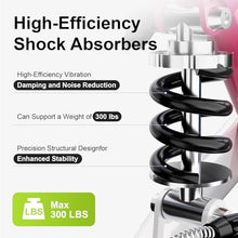 Load image into Gallery viewer, BlessReach Economy Steerable Knee Walker - Compact Crutch Alternative for Foot Injuries with Dual Braking System (Pink)
