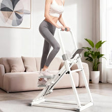 Load image into Gallery viewer, Stepper Exercise Machine with Handlebar, Adjustable Resistance Quiet Climber with Timer &amp; Phone Holder
