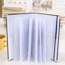 Load image into Gallery viewer, XKDOUS Important Document Organizer Emergency Binder Life Organizer Folio Folders with 9 Pockets Expanding File Storage Holder for Papers, Letters, Cards, Bills, Passports, Photos
