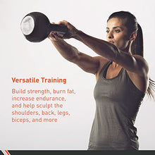 Load image into Gallery viewer, Body Sport Cast Iron Kettlebell, 25 lb. – Strength &amp; Core Training Equipment
