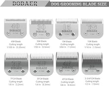 Load image into Gallery viewer, 7Pcs Dog Grooming Blades Set,Compatible with Andis,OsterA5,Wahl KM10 Series
