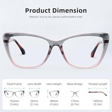 Load image into Gallery viewer, DOERAYM Blue Light Glasses for Woman: Amber Tint Reading Glasses for Night Shift Nurses &amp; Office Workers
