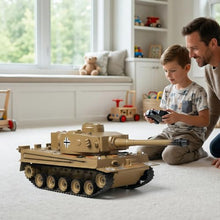 Load image into Gallery viewer, RC Tank that Shoots Water Bullets, 1:22 Tiger Remote Control Tank with Infrared Battle System
