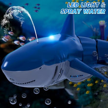 Load image into Gallery viewer, Remote Control Shark Toys for Boys Kids, 1:18 Scale High Simulation Shark for Pool
