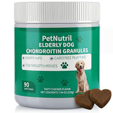 Load image into Gallery viewer, Dog Hip and Joint Supplement, Glucosamine Chondroitin Chews with Green Lipped Mussel Omega 3 Collagen Support Joint Flexibility Pain Relief, Joint Supplements for Small Large Breeds Dogs, 90 Count
