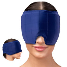 Load image into Gallery viewer, Doctor’s Choice Migraine and Headache Relief Hat - Hot Cold Therapy for Migraines &amp; Stress, Blackout Cooling Hangover Hat
