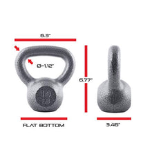 Load image into Gallery viewer, WF Athletic Supply Hammerstone Painted Cast Iron Kettlebells, Available in 10-80 Pounds
