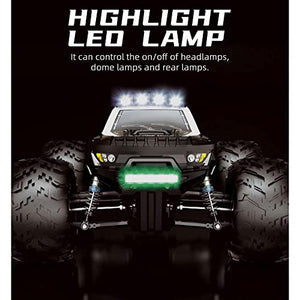 1:10 Scale 40+km/h High Speed Remote Control Car, 4x4 Large Electric Off Road RC Cars, Fast 2.4GHz All Terrain Toy Truck