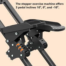 Load image into Gallery viewer, Stair Stepper for Home,Stair Climber Foldable,Large Pedal Vertical Climber Machine for Full-Body Workout,Steppers for Exercise at Home with 300LBS Loading Capacity (Black-MK)
