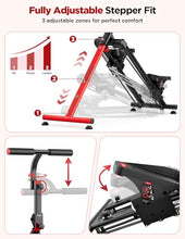 Load image into Gallery viewer, YOLEO Adjustable Resistance Stair Steppers for Exercise at Home

