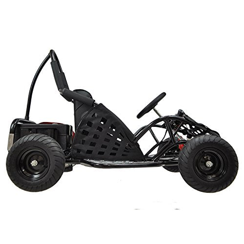 Go1000W 48V Electric Kids Go-Kart - Black