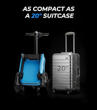 Load image into Gallery viewer, Paiseec L5 Mobility Scooter 32 lbs Ultra Lightweight, One-Step Folding Mobility Scooter, Electric Scooter with PAI Safety System, Airline Approved Mobility Scooter for Seniors (Blue, 30 Miles)
