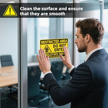 Load image into Gallery viewer, Employees Only Sign, Do Not Enter Signs, Restricted Area Vinyl Stickers
