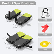 Load image into Gallery viewer, Upgrade Ab Roller Wheel Detachable Abdominal Wheel With 360° for Core Workout
