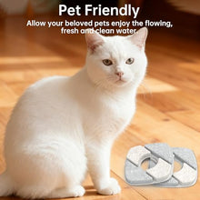 Load image into Gallery viewer, Cat Water Fountain Pump for 50oz, 95oz Fountain, Ultra Quiet, USB Cable, LED Light and 6 Pack Pet Fountain Filters
