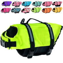 Load image into Gallery viewer, Doglay Dog Life Jacket with Rescue Handle, Dog Life Vest for Swimming Boating, Adjustable Reflective Puppy Swim Vest with Superior Buoyancy for Small Medium Large Dogs

