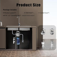 Load image into Gallery viewer, Vortopt 14000 Gallon Under Sink Water Filtration System, NSF Certified
