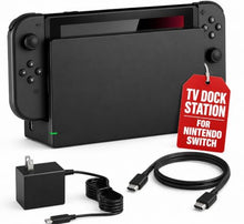 Load image into Gallery viewer, HOPEVRY Dock Station for Nintendo Switch &amp; OLED | 3-in-1 Replacement Dock
