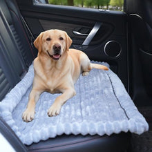 Load image into Gallery viewer, Dog Car Seat Waterproof Bed Cover Non-Slip Car Back Seat Soft and Comfortabl Pet Bed Mat Car Blanket for Travel Backseat Extender Seat Covers Dog Bed for Cars Trucks and SUVs (Light Grey 23.6” x 51”)
